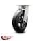 Service Caster 8 Inch Kingpinless Rubber on Steel Wheel Swivel Top Plate Caster SCC-KP30S820-RSR - alternate 4